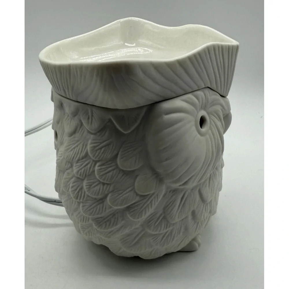 Scentsy Whoot Owl Candle Wax Warmer Full‎ Size 6